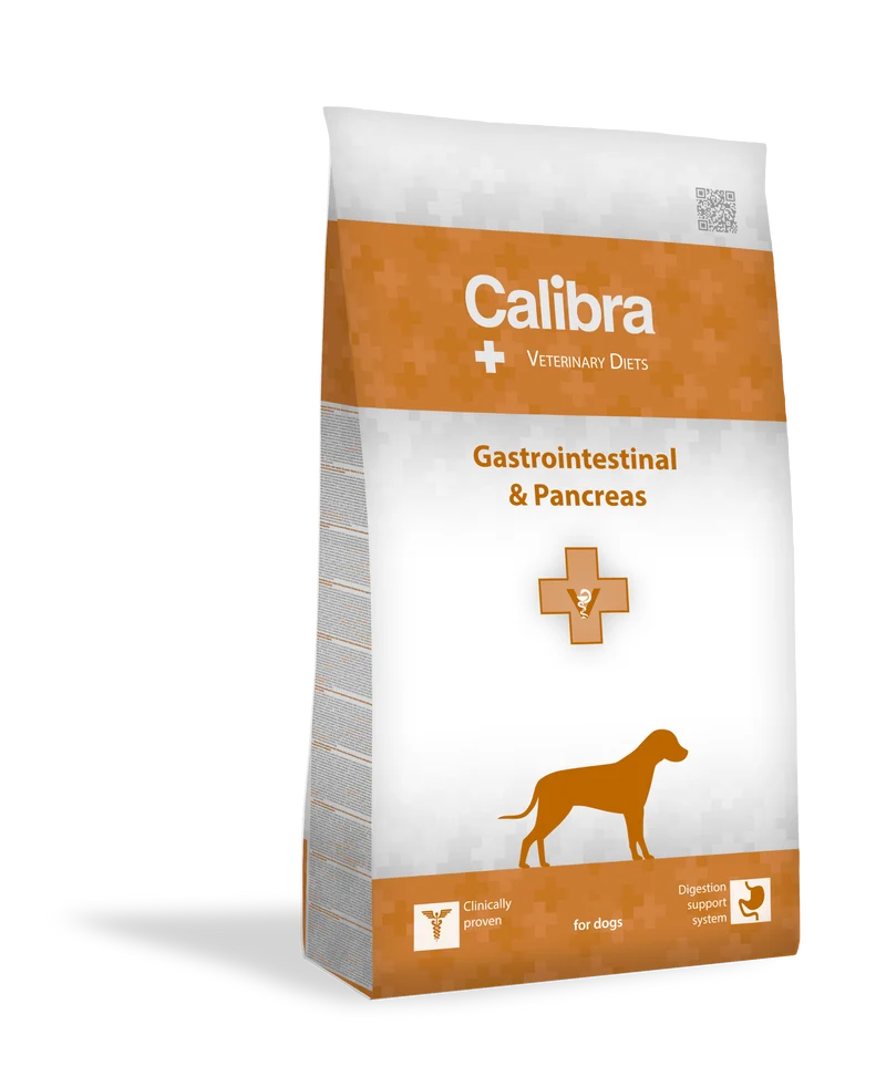 Calibra VD Gastrointestinal & Pancreas Low Fat torrfoder för hundar