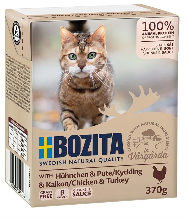 Bozita Cat Wet Food Box Sauce