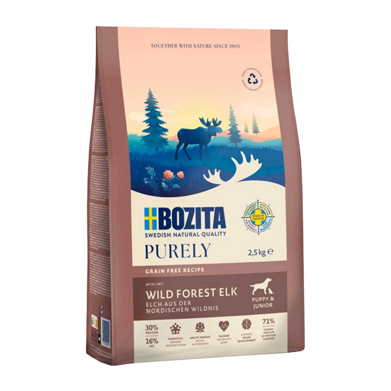 Bozita Robur Puppy & Junior Sensitive GF Lamb - 12 KG