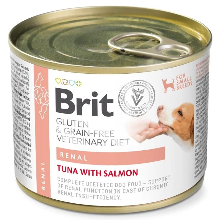Brit Veterinary Diet Renal Tuna & Salmon för hundar 200 g