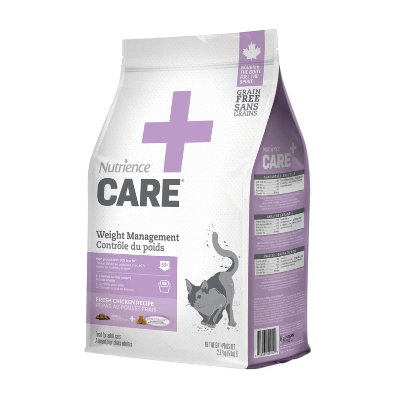 Aliment Nutrience Care Contrôle du pois pour chats