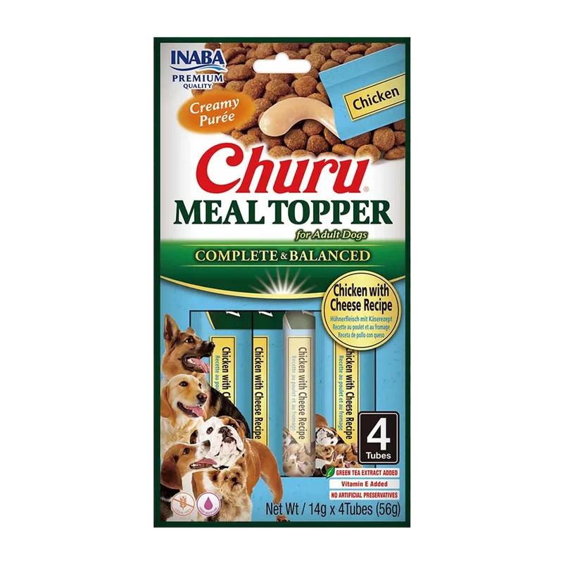 Churu Dog Meal Topper Chicken/Cheese - 4 ST