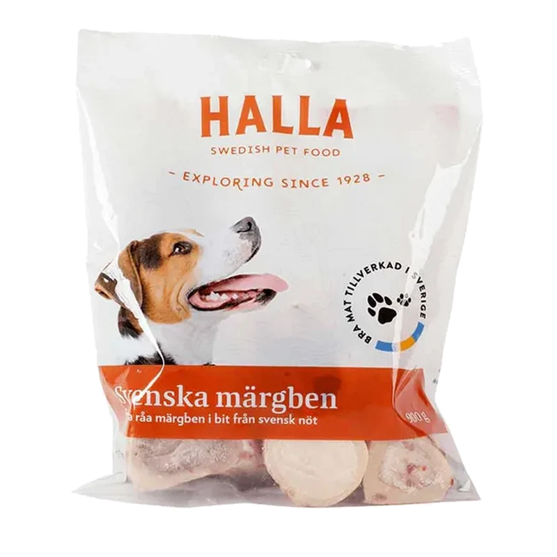 Halla Frysta Märgben Svensk Nöt 900gr Fryst