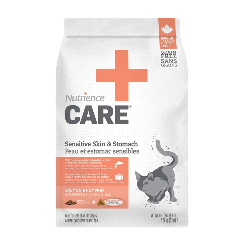 Aliment Nutrience Care Peau et estomac sensibles pour chats