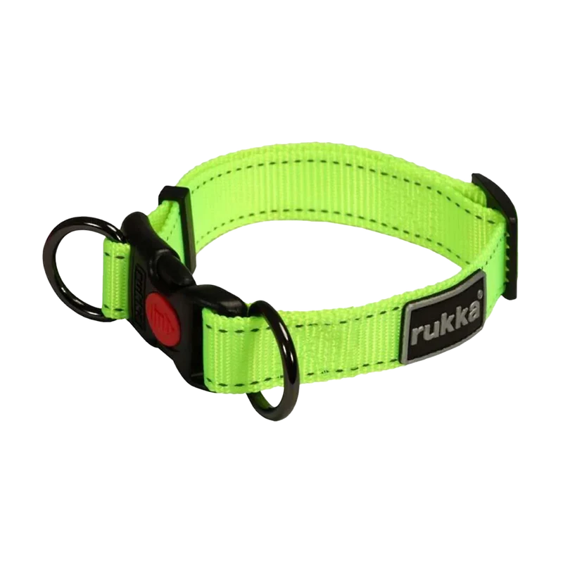 Rukka Bliss Neon Halsband Gul