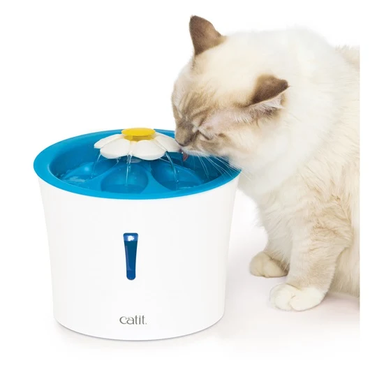 Abreuvoir Catit avec fleur à DEL