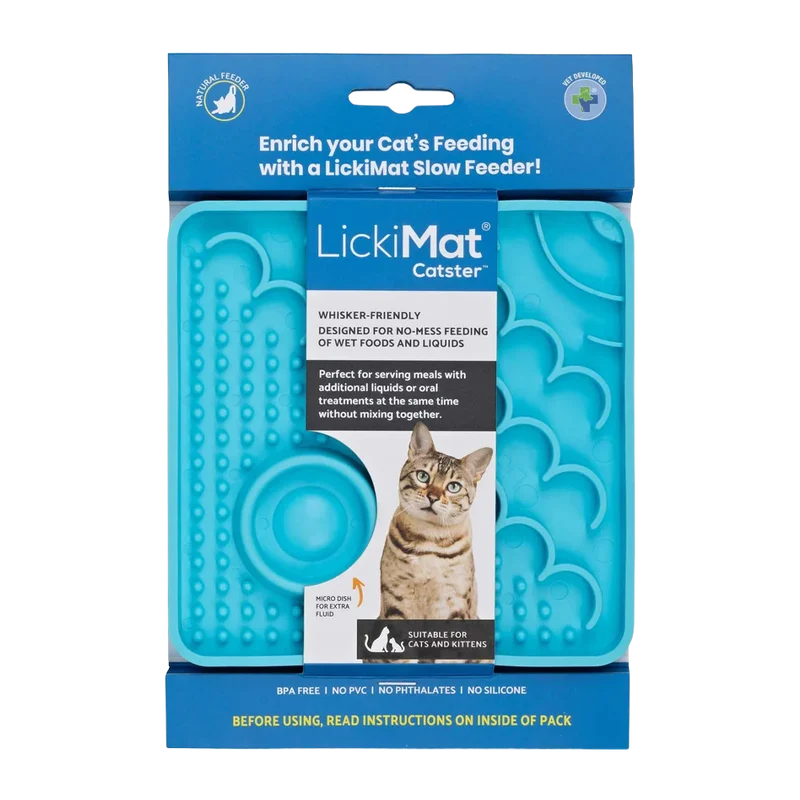 Lickimat Cat Catster Turkos