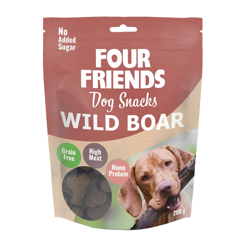 FourFriends Dog Snacks Wild Boar - 200 G