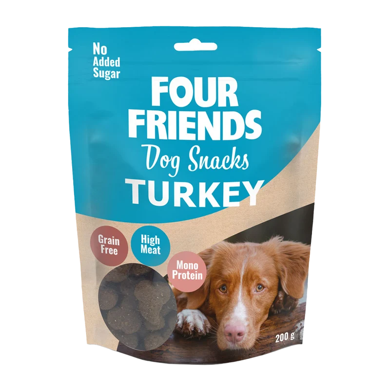 FourFriends Dog Snacks Turkey - 200 G