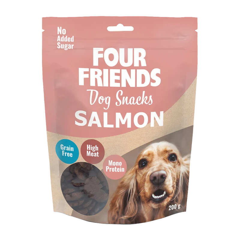 FourFriends Dog Snacks Salmon - 200 G