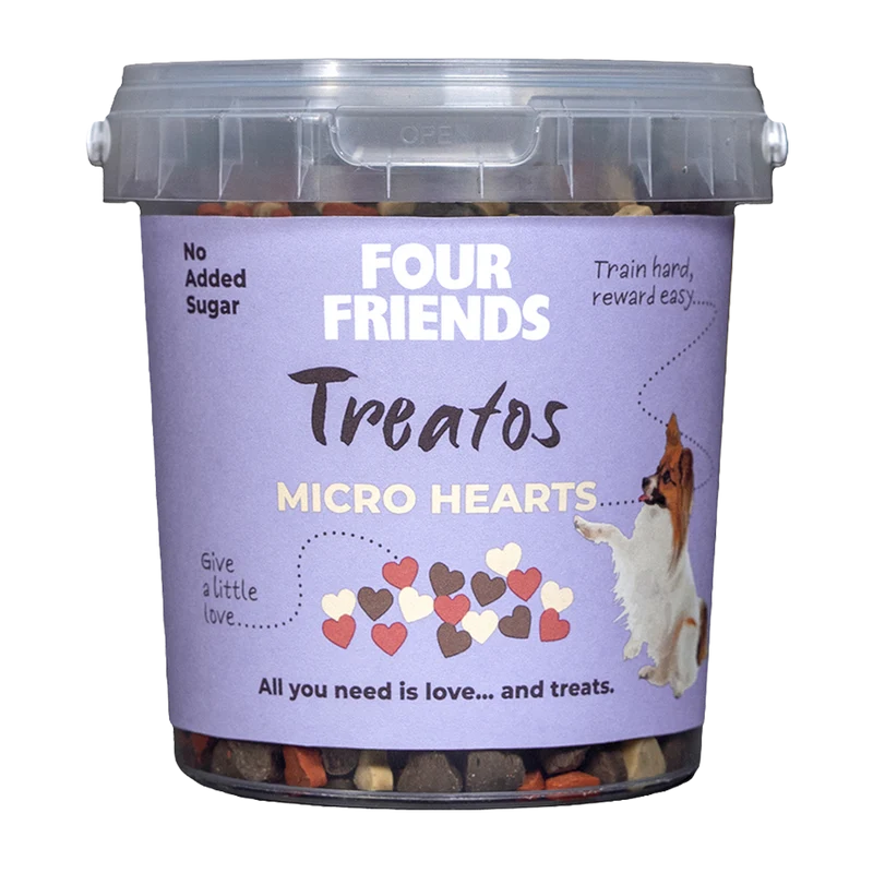 FourFriends Treatos Micro Hearts - 500 G