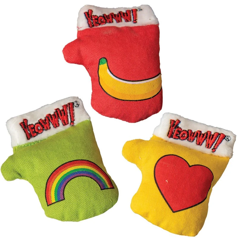 Yeowww! Catnip Kattleksak Kitten Mittens