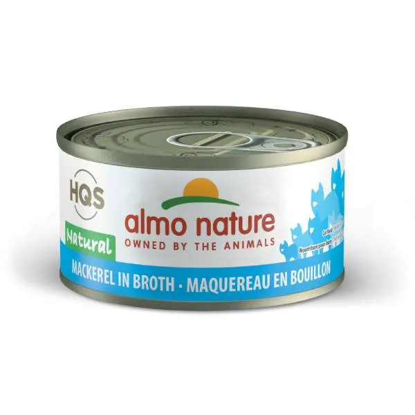 Almo Nature Natural pour Chat Maquereau au Bouillon 70 g.