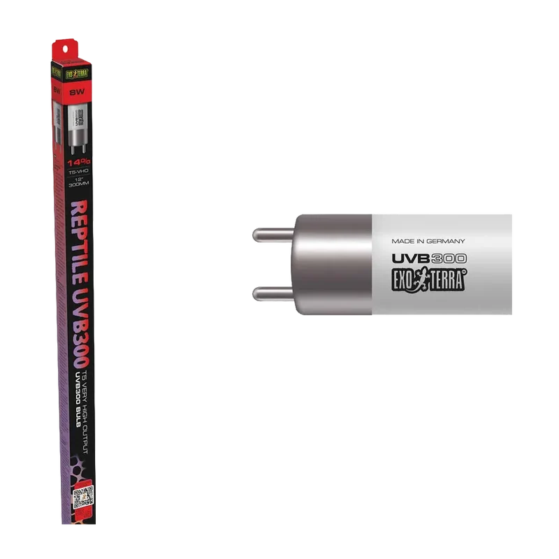 Reptile UVB300 T5 UVA/UVB - 8 WATT