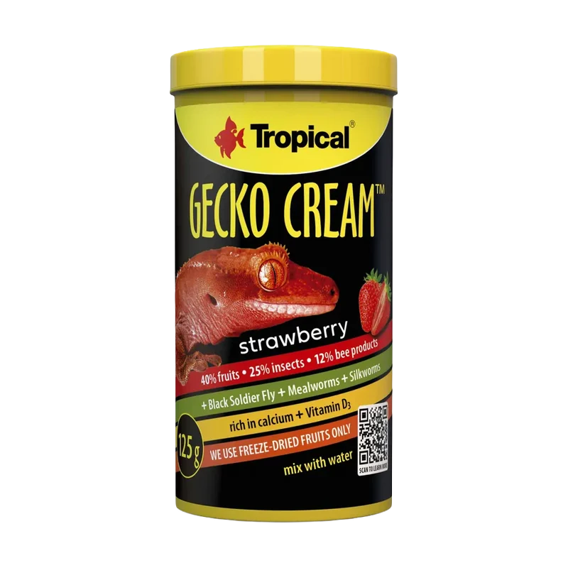 Tropical Gecko Cream Jordgubbe - 100 ML