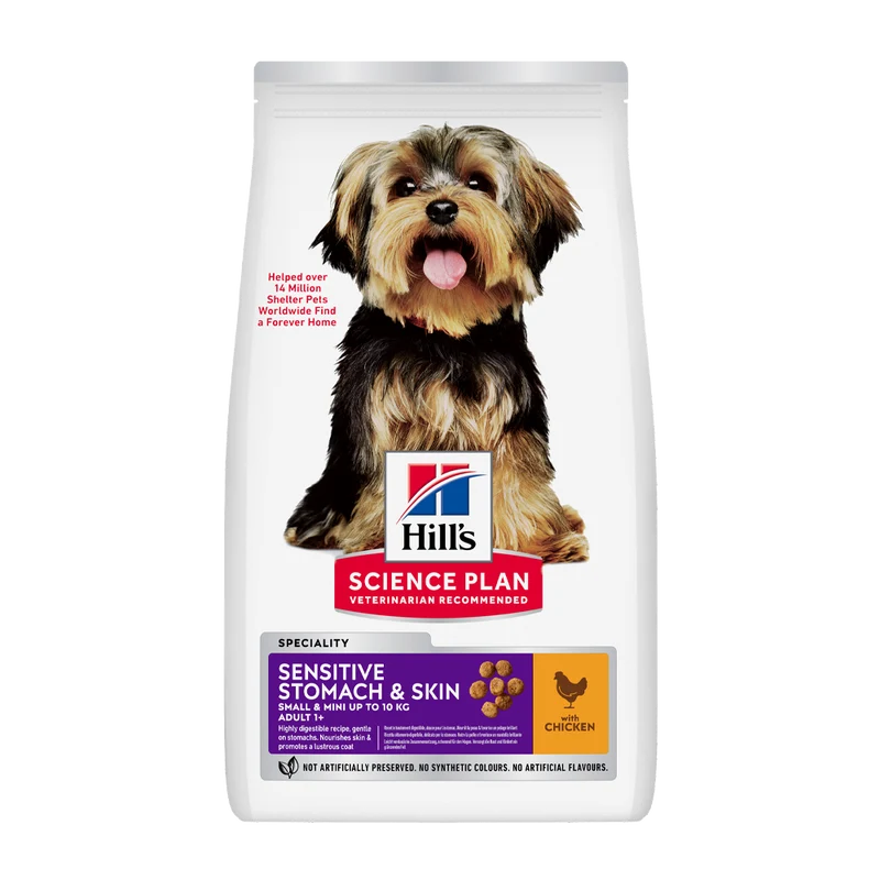 Science Plan Canine Adult Sen.stomach&skin Small&mini Chicken - 1.5 KG