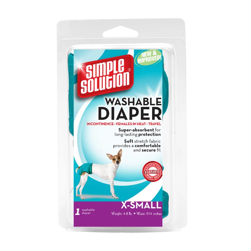 Simple Solution Tvättbar blöja för tikar- XS