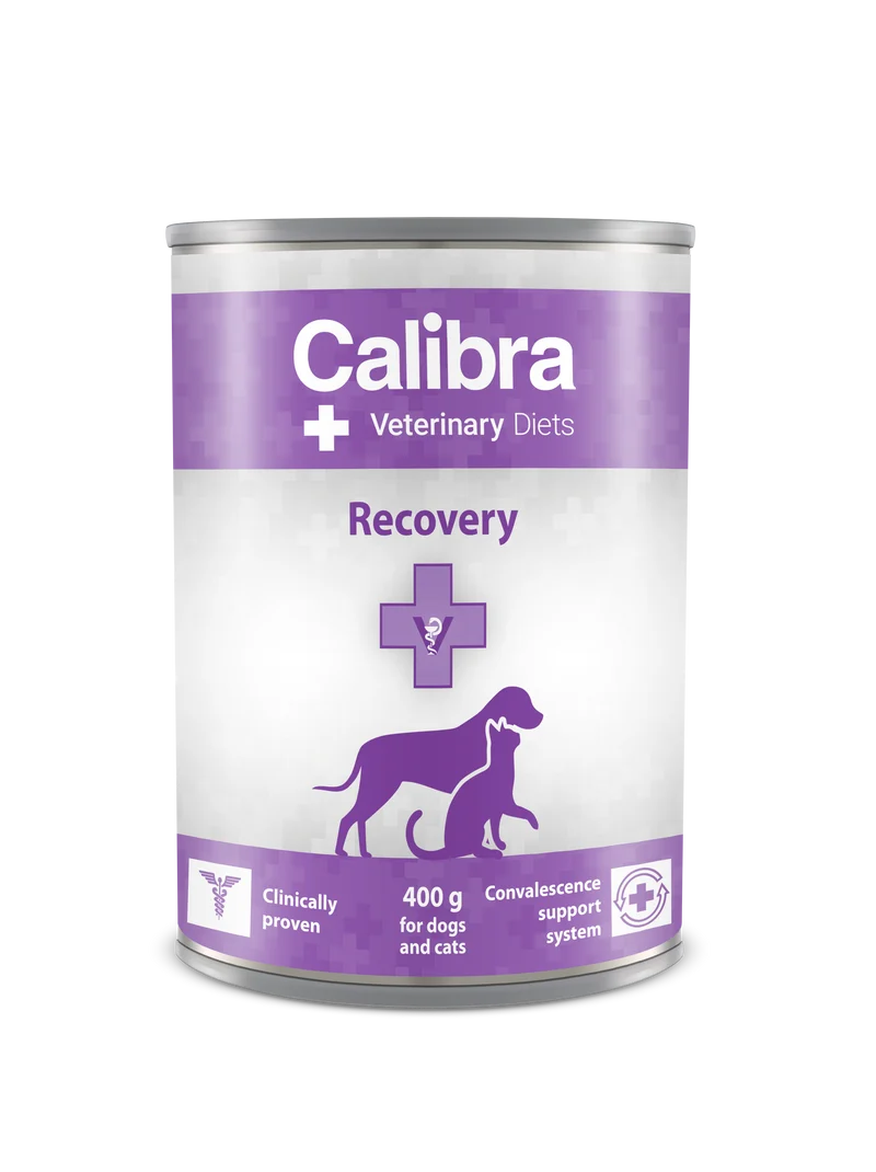 Calibra Veterinary Diet Recovery våtfoder för hundar och katter 6 x 400 g