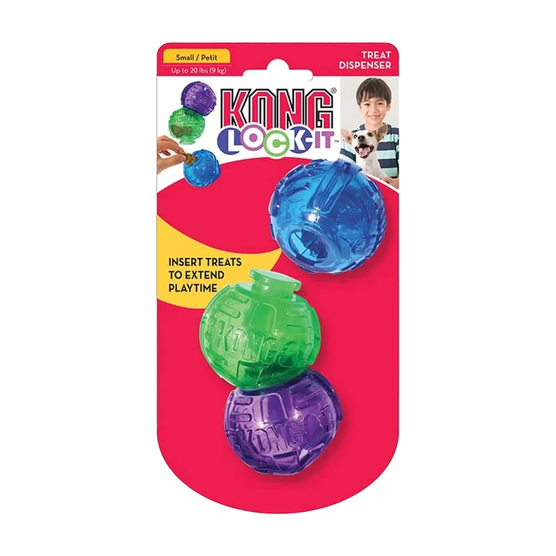 Kong Lock It Small - 3pack