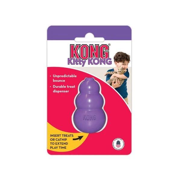 KONG Leksak Kong Kitty Lila XS