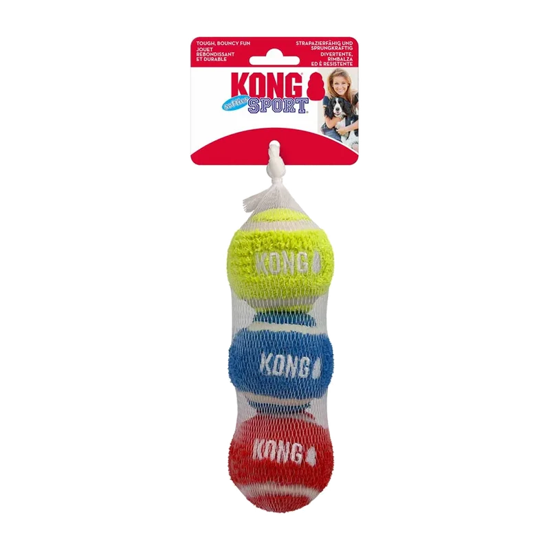 Kong Sport Softies Ball M 3 - Pack Mix - 6,5 CM
