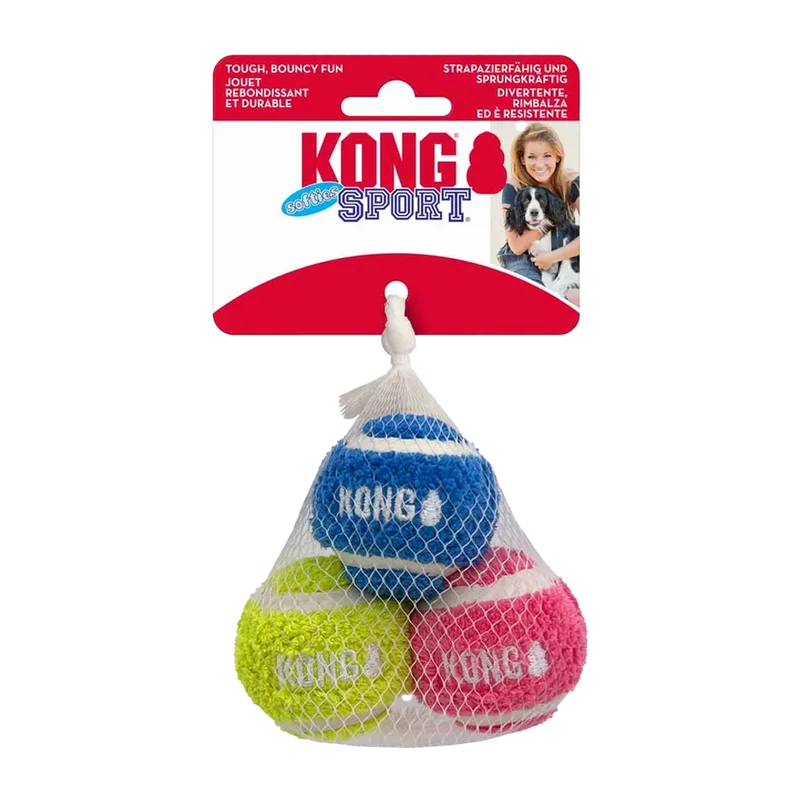 Kong Sport Softies Ball S 3 - Pack Mix - 5 CM
