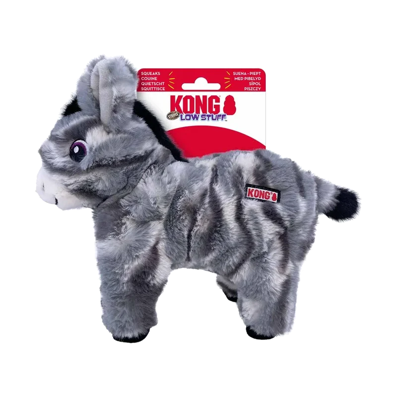 Kong Low Stuff Stripes Donkey - 25x27x8,5 CM