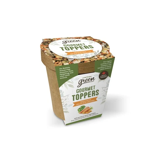 Gourmet Toppers Living World Green, Délice aux légumes, 145 g (5,1 oz)