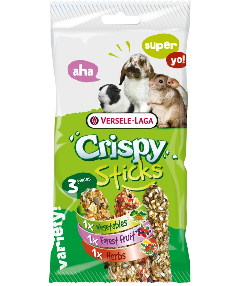 Crispy sticks herbivores 3 saveurs 165g