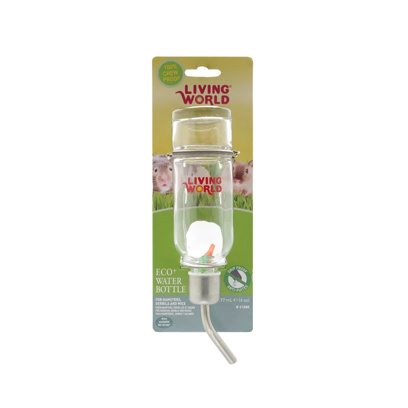 Bouteille à eau Eco+ Living World en vitre