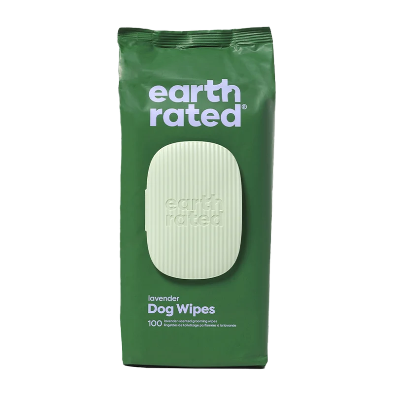 Earth Rated Wipes - 100 ST Lavendel