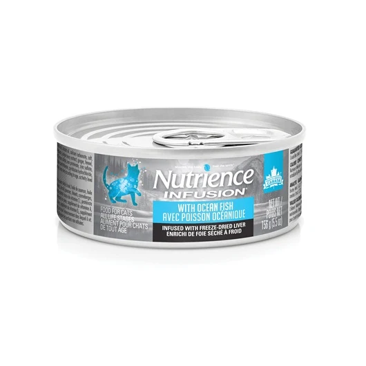 Pâté Nutrience Infusion, Poisson océanique, 156 g (5,5 oz)