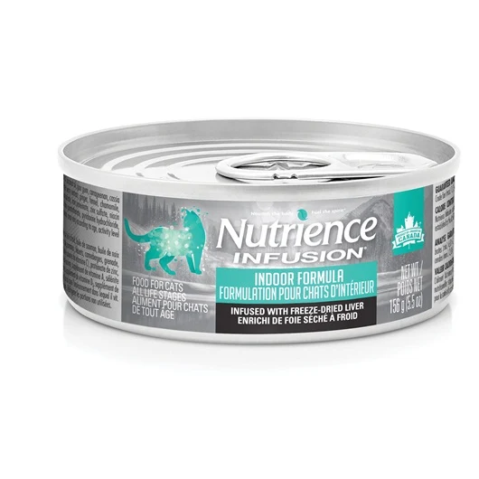 Pâté Nutrience Infusion, Formulation pour chats d’intérieur, 156 g (5,5 oz)