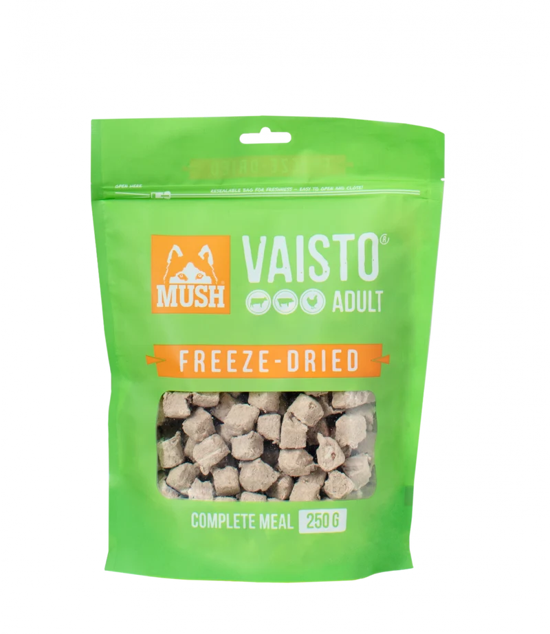 MUSH Vaisto grön frystorkad (nöt-gris-kyckling)
