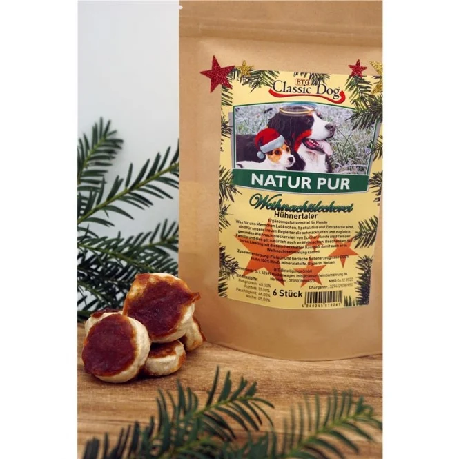Classic Dog Weihnachtsleckerei Hühnertaler