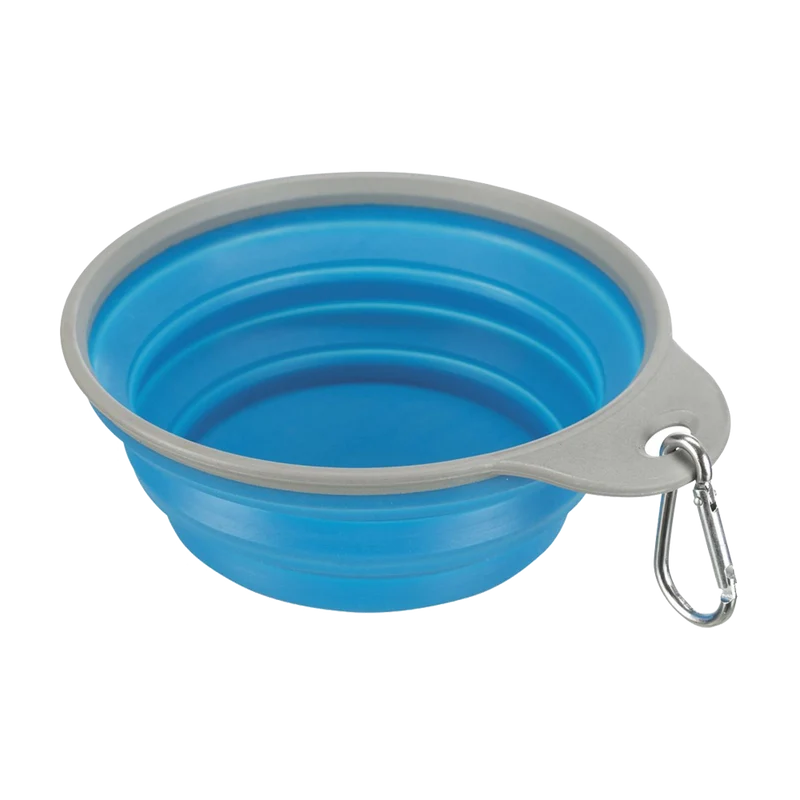 Reseskål i Silikon, Plastkant, - 0.5 L