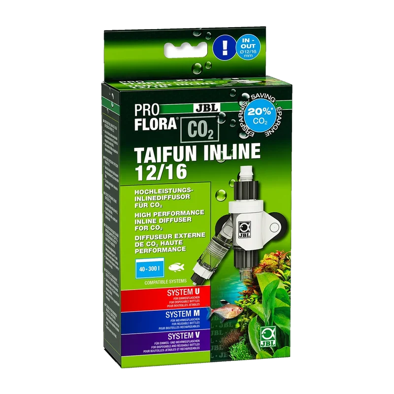 JBL Proflora Taifun 12/16 Inline Diffuser Co2