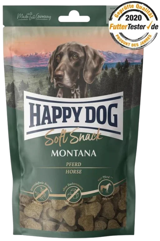 Happy Dog Soft Snack Montana 100 g för hundar