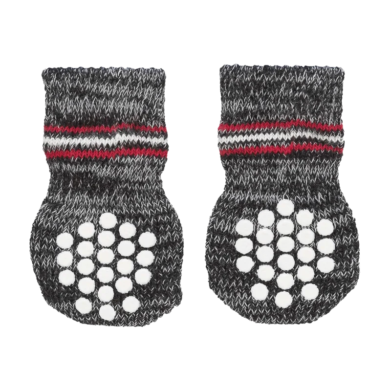 Hundsockar Non-Slip 2-Pack Grå