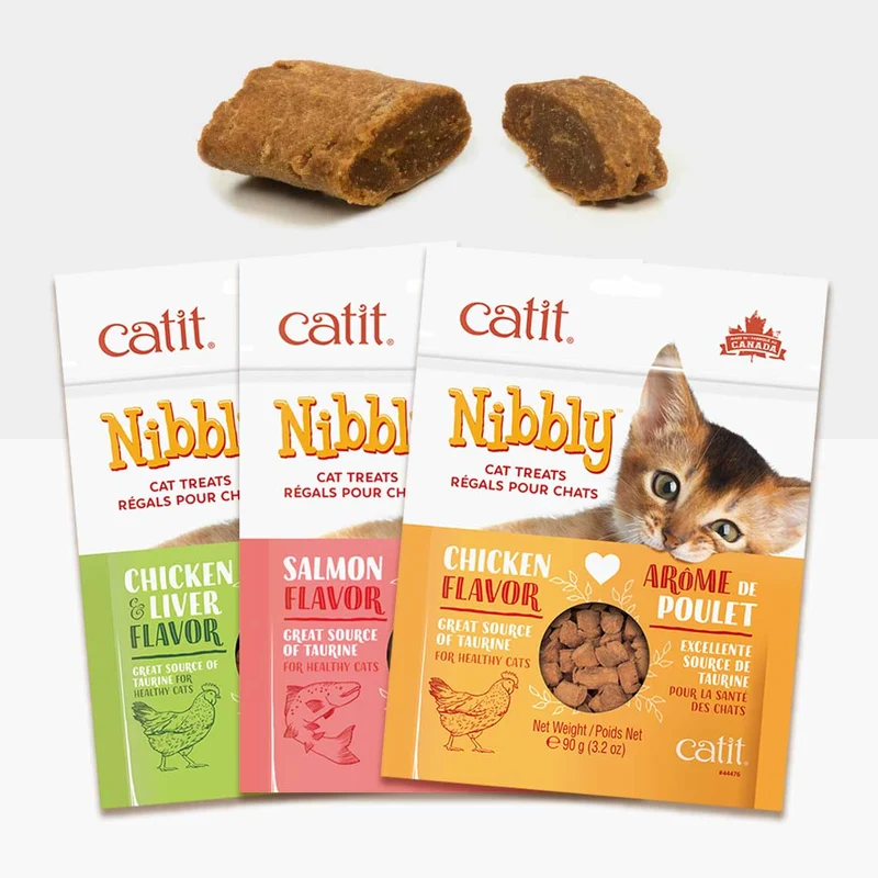 Régals Catit Nibbly pour chats 90 g (3,2 oz)