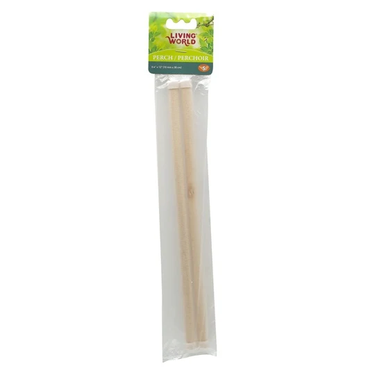 Perchoirs Living World en bois, paquet de 2