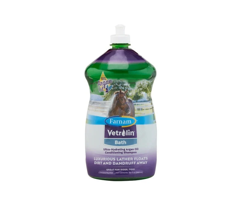 Vetrolin Bath schampo 946 ml för hästar