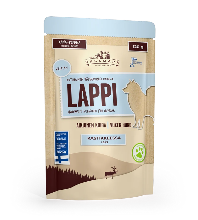 Dagsmark Lappi våtfoder för hundar 120 g
