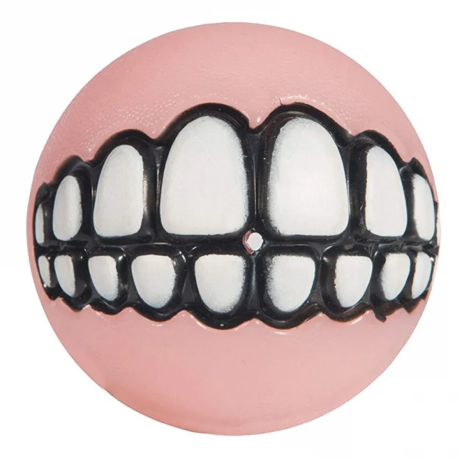 ROGZ GRINZ Welpenball, rosa