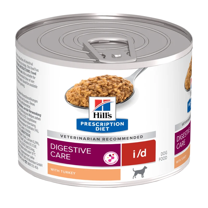 Hill's i/d Digestive Care med kalkon 12 x 200 g för hundar