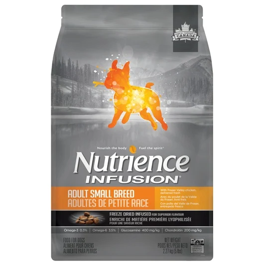 Nutrience Infusion pour chiens adultes de petite race, Poulet