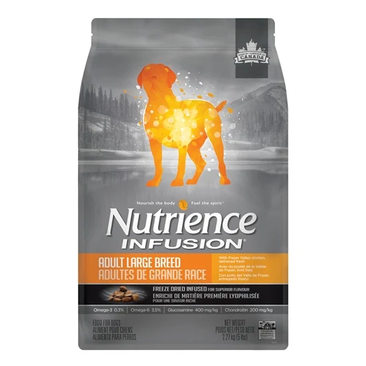 Nutrience Infusion pour chiens adultes de grande race, Poulet