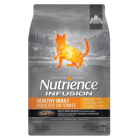Aliment Nutrience Infusion pour chats adultes en santé, Poulet