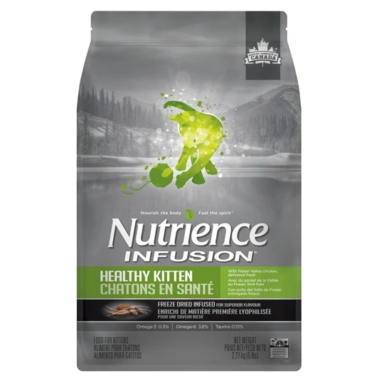 Aliment Nutrience Infusion pour chatons en santé, Poulet 2.27kg