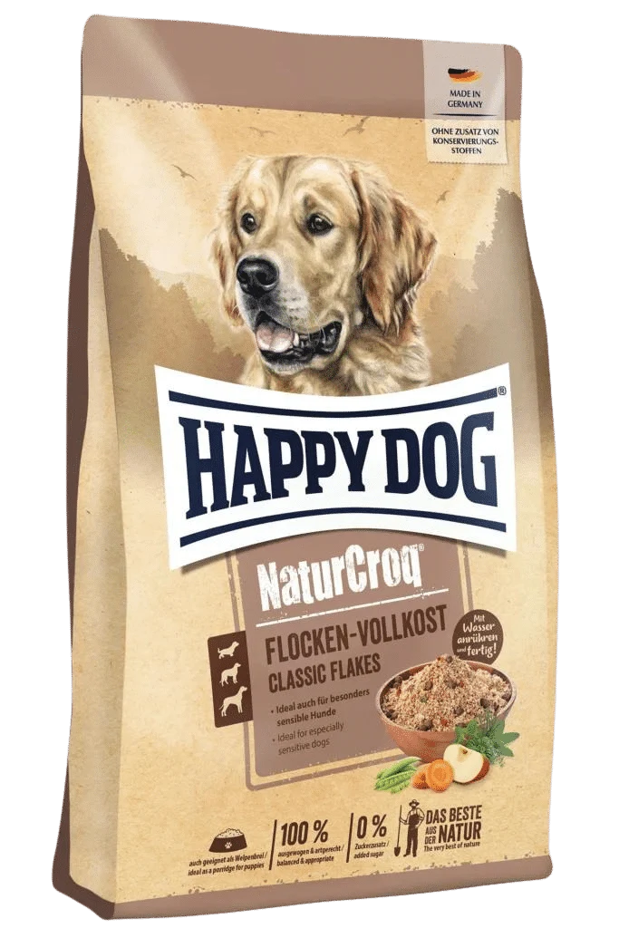 Happy Dog Flocken Vollkost 1,5 kg för hundar